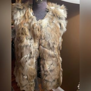 Waverly Grey Faux Fur Vest